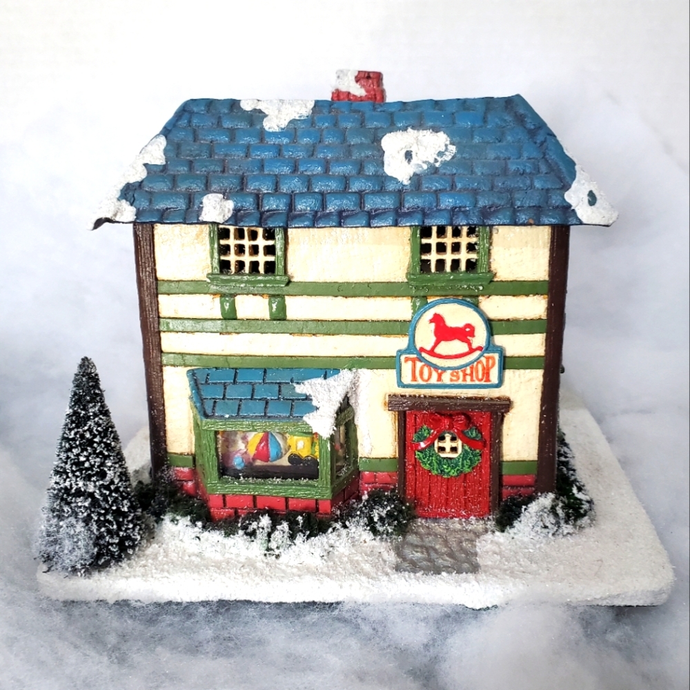 Silvestri Hearthstone Village Red Rider Toy Shoppe Vintage '92 Ready to Ship